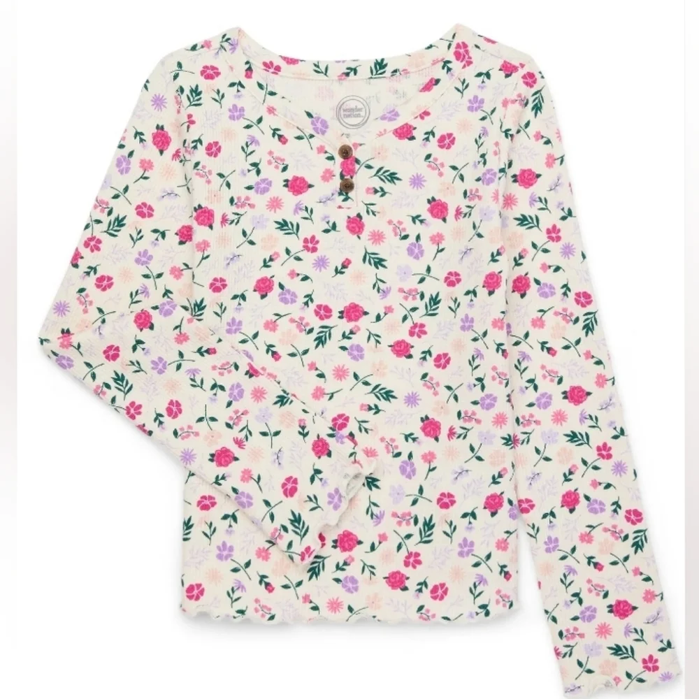 Nwt girls long sleeve in shirt - Picture 1 of 3